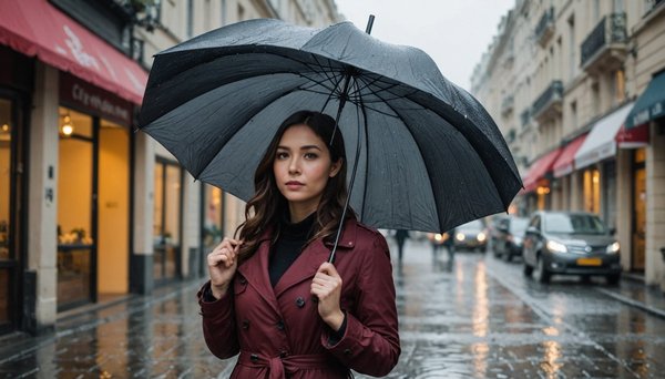 Parapluie femme : le chic incontournable pour les jours pluvieux